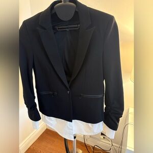 Central Park West Black Blazer